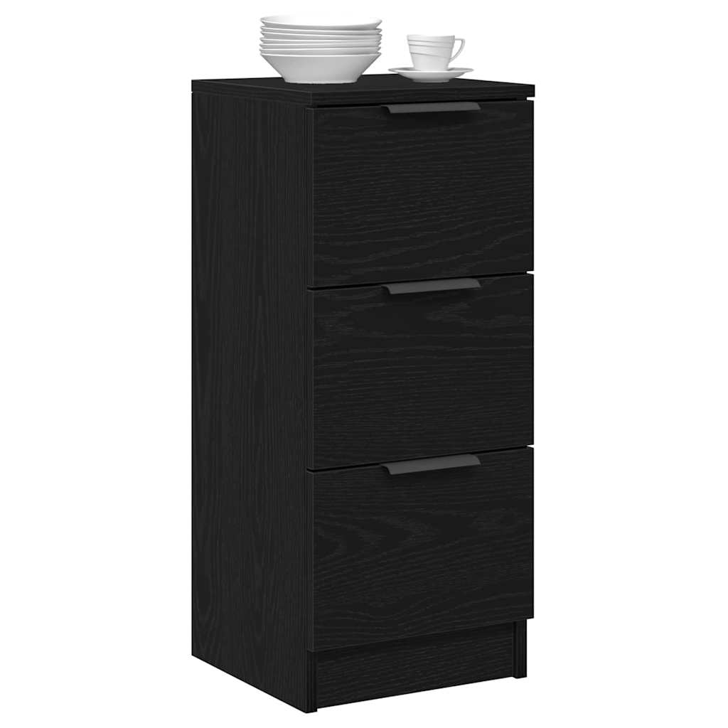 vidaXL Dressoir 30x30x70 cm bewerkt hout wit
