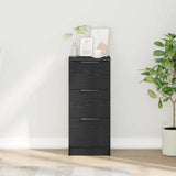 vidaXL Dressoir 30x30x70 cm bewerkt hout wit