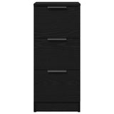 vidaXL Dressoir 30x30x70 cm bewerkt hout wit