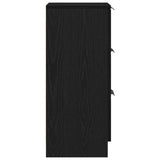 vidaXL Dressoir 30x30x70 cm bewerkt hout wit