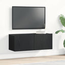 vidaXL Tv-meubels 2 st 80x30x30 cm bewerkt hout wit