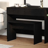 vidaXL Kaptafelkruk 70x35x45 cm bewerkt hout wit
