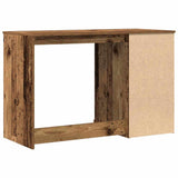 vidaXL Bureau met lade 115x50x75 cm bewerkt hout wit