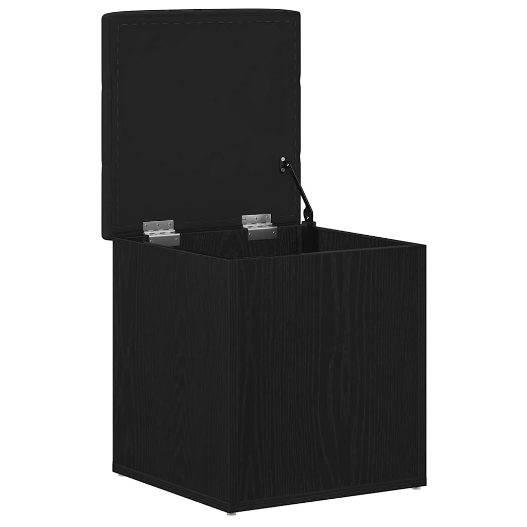vidaXL Opbergbank Wit 42x42x45 cm Bewerkt Hout