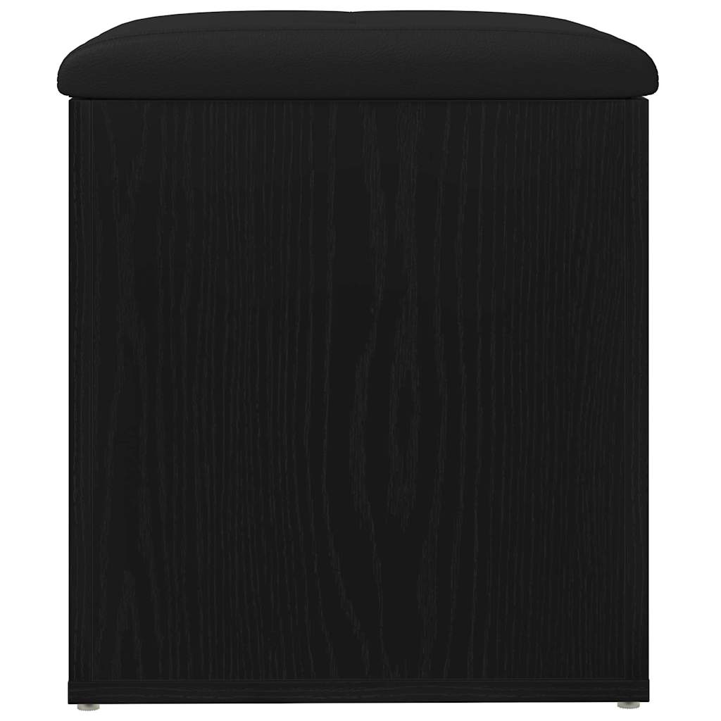 vidaXL Opbergbank Wit 42x42x45 cm Bewerkt Hout