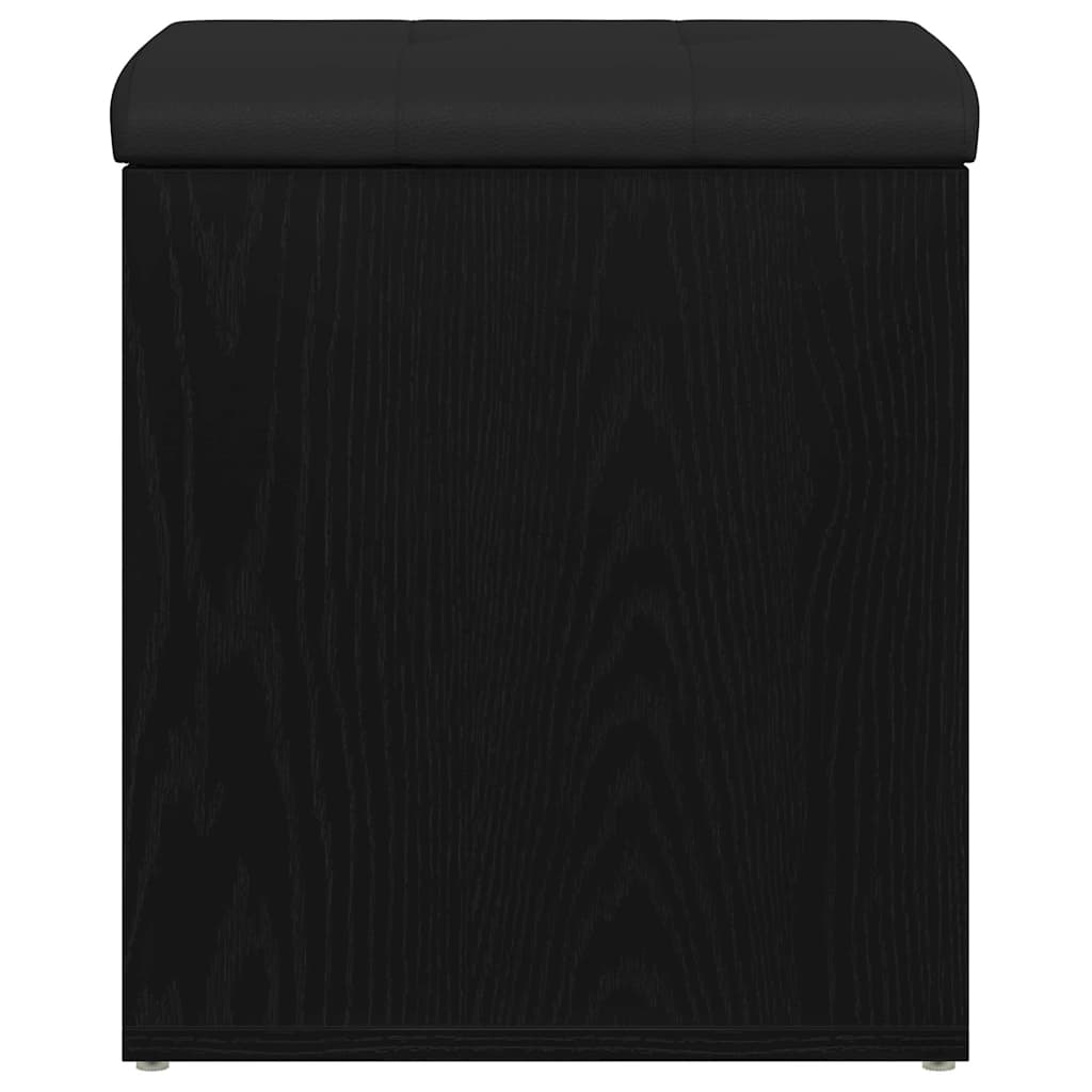 vidaXL Opbergbank Wit 42x42x45 cm Bewerkt Hout