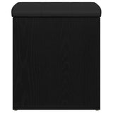 vidaXL Opbergbank Wit 42x42x45 cm Bewerkt Hout