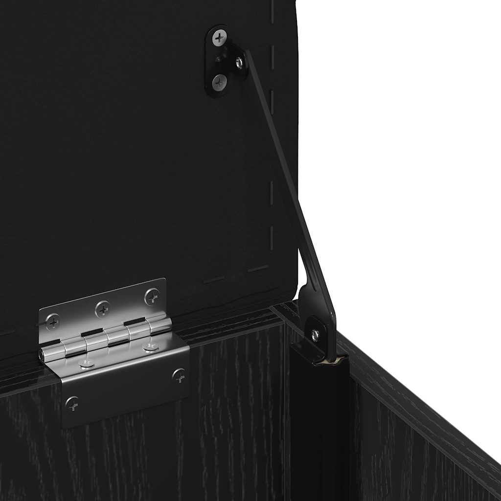 vidaXL Opbergbank Wit 42x42x45 cm Bewerkt Hout