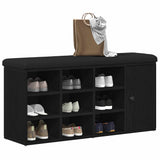 vidaXL Schoenenbank 102x32x50 cm bewerkt hout wit