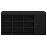 vidaXL Schoenenbank 102x32x50 cm bewerkt hout wit