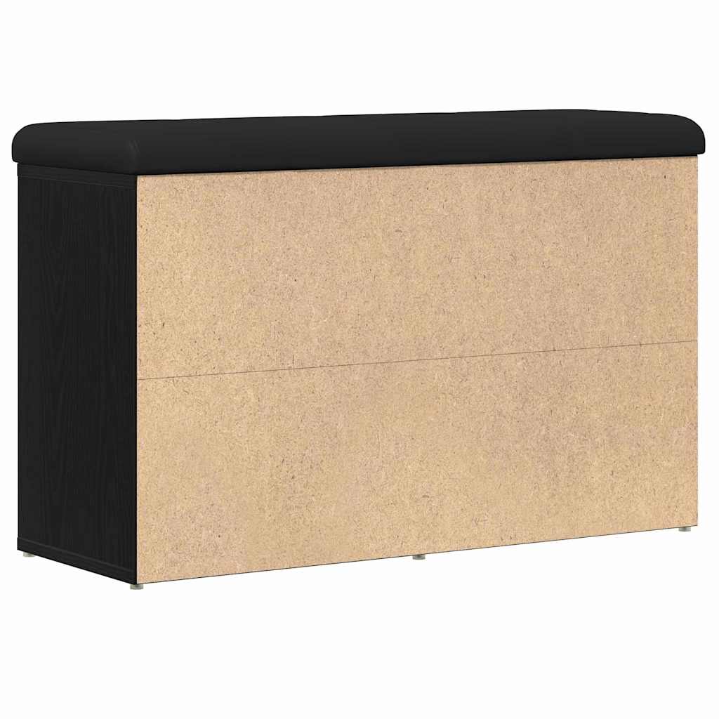 vidaXL Schoenenbank Wit 82x32x50 cm Bewerkt Hout