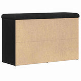 vidaXL Schoenenbank Wit 82x32x50 cm Bewerkt Hout