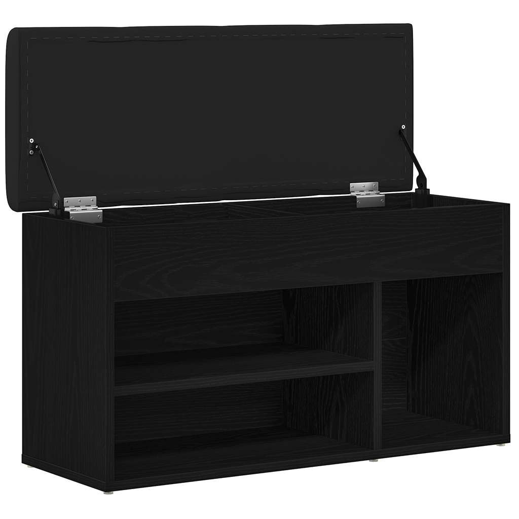 vidaXL Shoe Bench White 82x32x45.5 cm Engineered Wood