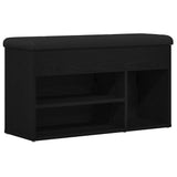vidaXL Shoe Bench White 82x32x45.5 cm Engineered Wood
