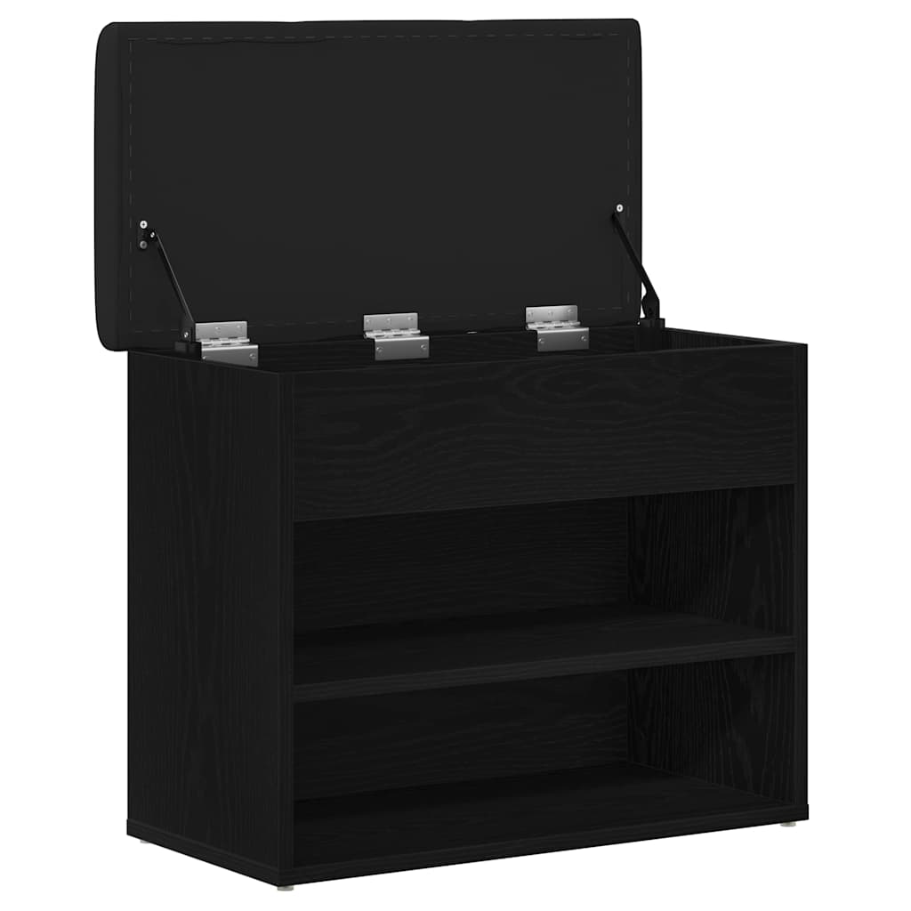 vidaXL Schoenenbank Wit 62x32x50 cm Bewerkt Hout