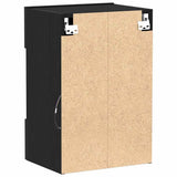 vidaXL Tv-meubelset Zwart 40 x 30 x 60,5 cm Bewerkt hout