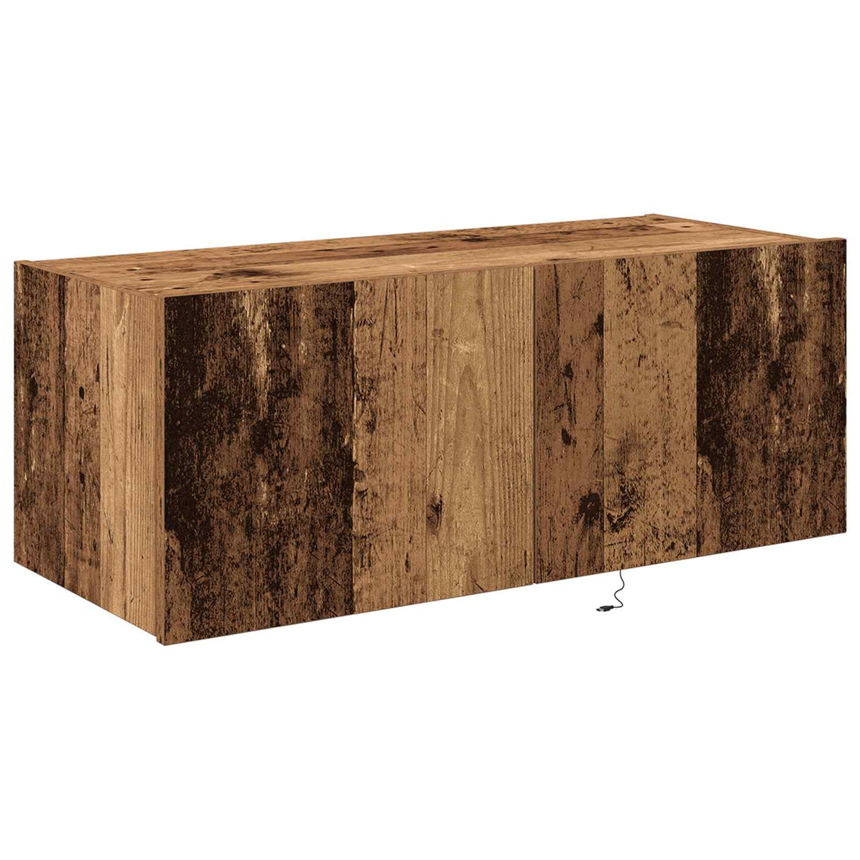 vidaXL TV cabinet with LED lights 30.5x35x30 cm white