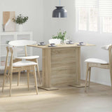 vidaXL Dining Table 110x60x75 cm Engineered Wood White