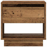 vidaXL Nachtkastje 45x34x44 cm bewerkt hout wit