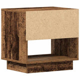 vidaXL Nachtkastje 45x34x44 cm bewerkt hout wit