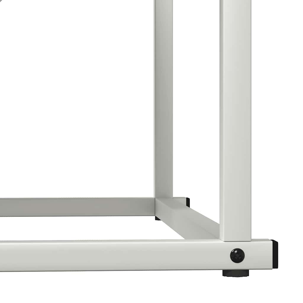 vidaXL Brandhoutrek 70x43x34,5 cm koudgewalst staal zwart