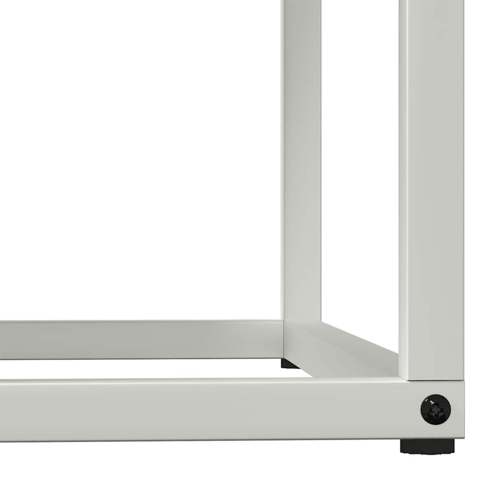 vidaXL Brandhoutrek 69,5x35x81 cm koudgewalst staal zwart