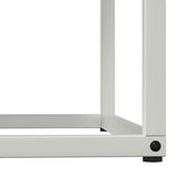 vidaXL Brandhoutrek 69,5x35x81 cm koudgewalst staal zwart