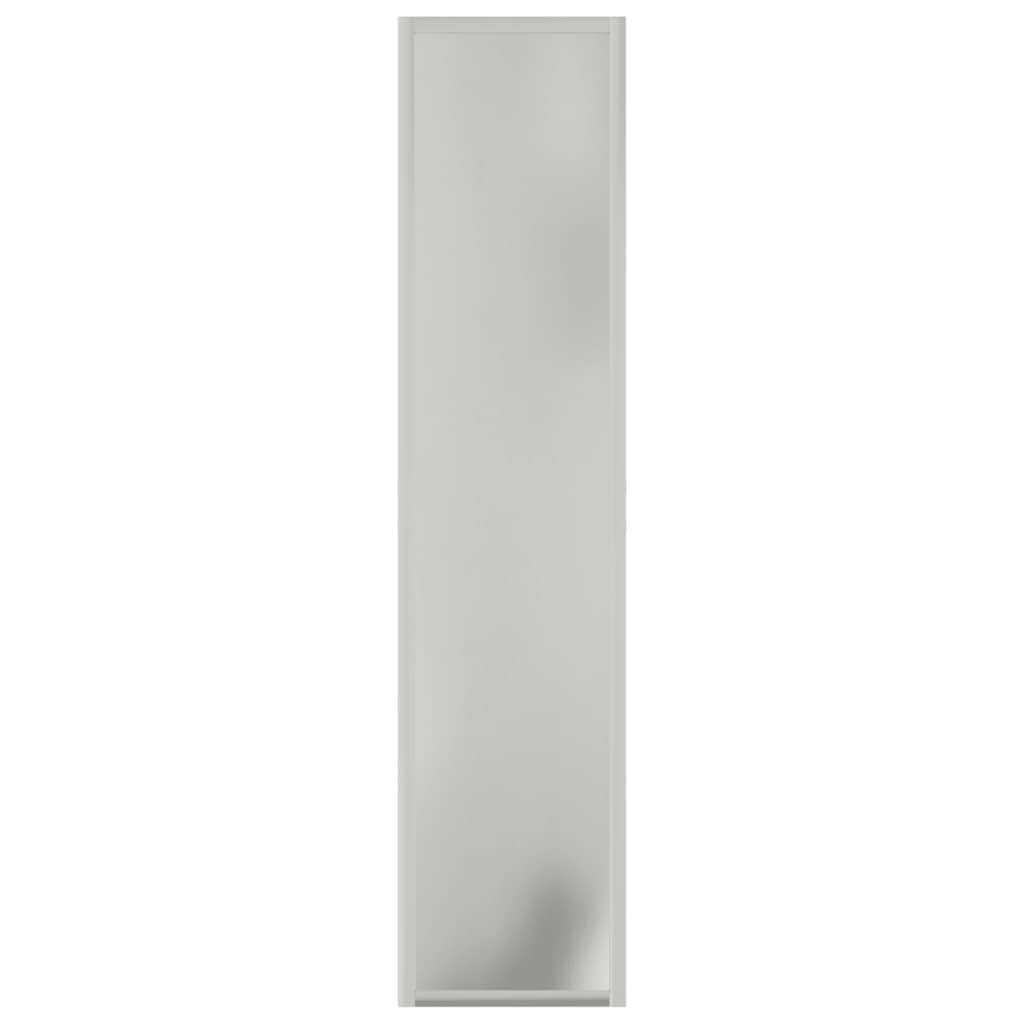 vidaXL Brandhoutrek 50x23x100 cm koudgewalst staal zwart