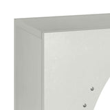 vidaXL Brandhoutrek 50x23x100 cm koudgewalst staal zwart