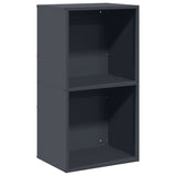 vidaXL Firewood Rack 40x30x75 cm Cold-Rolled Steel Black