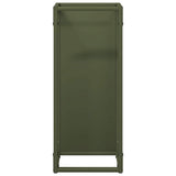 vidaXL Brandhoutrek 25x25x60 cm koudgewalst staal zwart