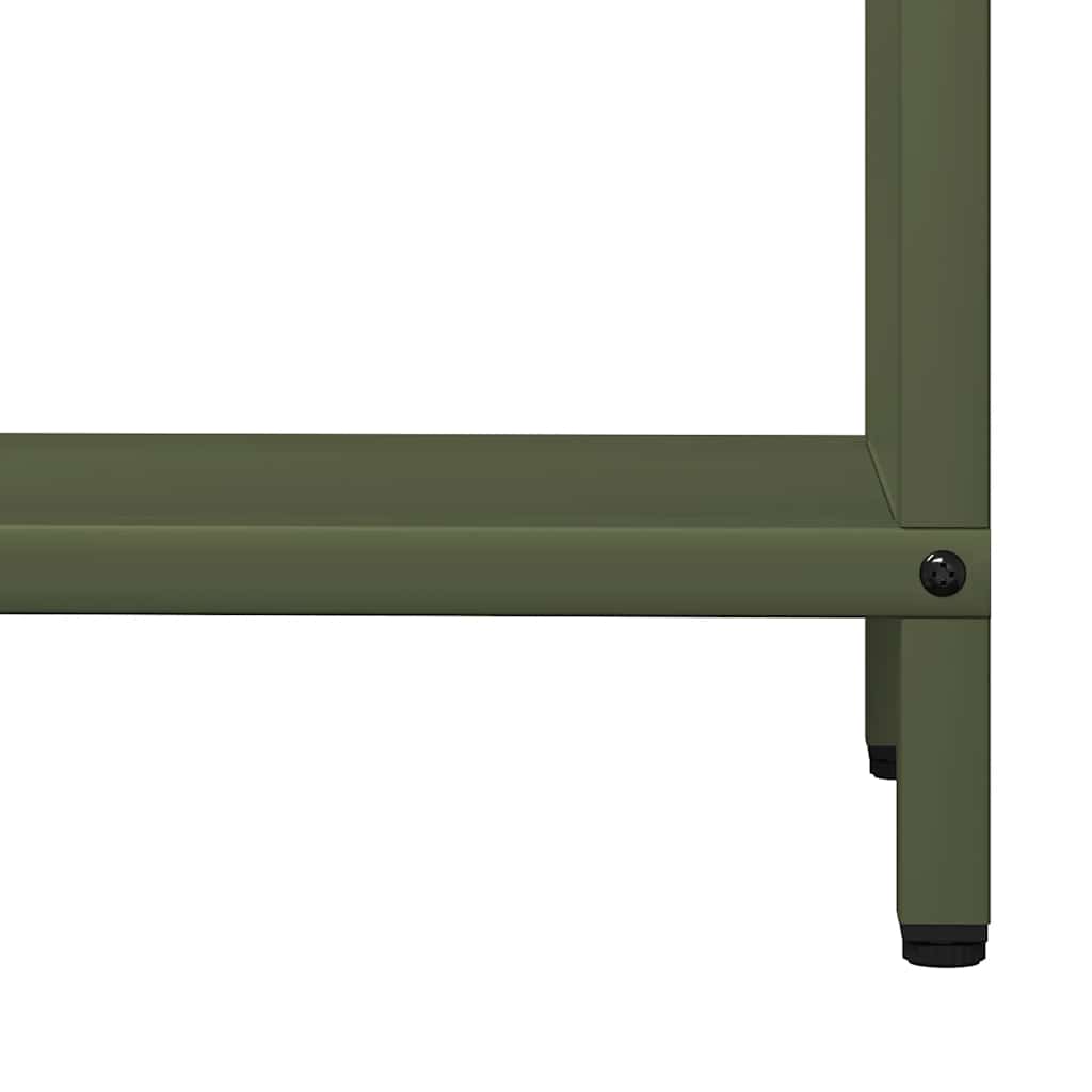 vidaXL Brandhoutrek 40x25x60 cm koudgewalst staal zwart