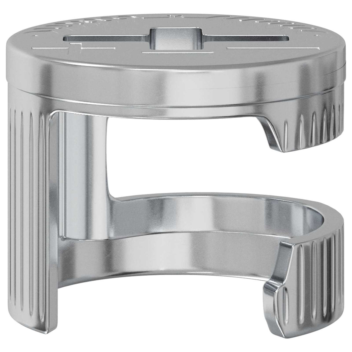 vidaXL Cam lock nuts 2 pcs Silver 12 x 10 mm Metal