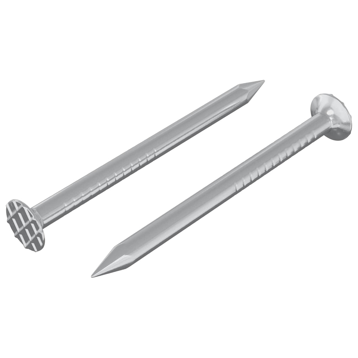 vidaXL Spijkers voor Hout 2 pcs Zilver Ø 3 x 15 mm Metaal