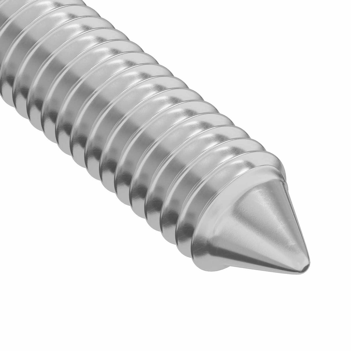vidaXL Schroef 2 pcs Zilver M6 x 50 mm Staal