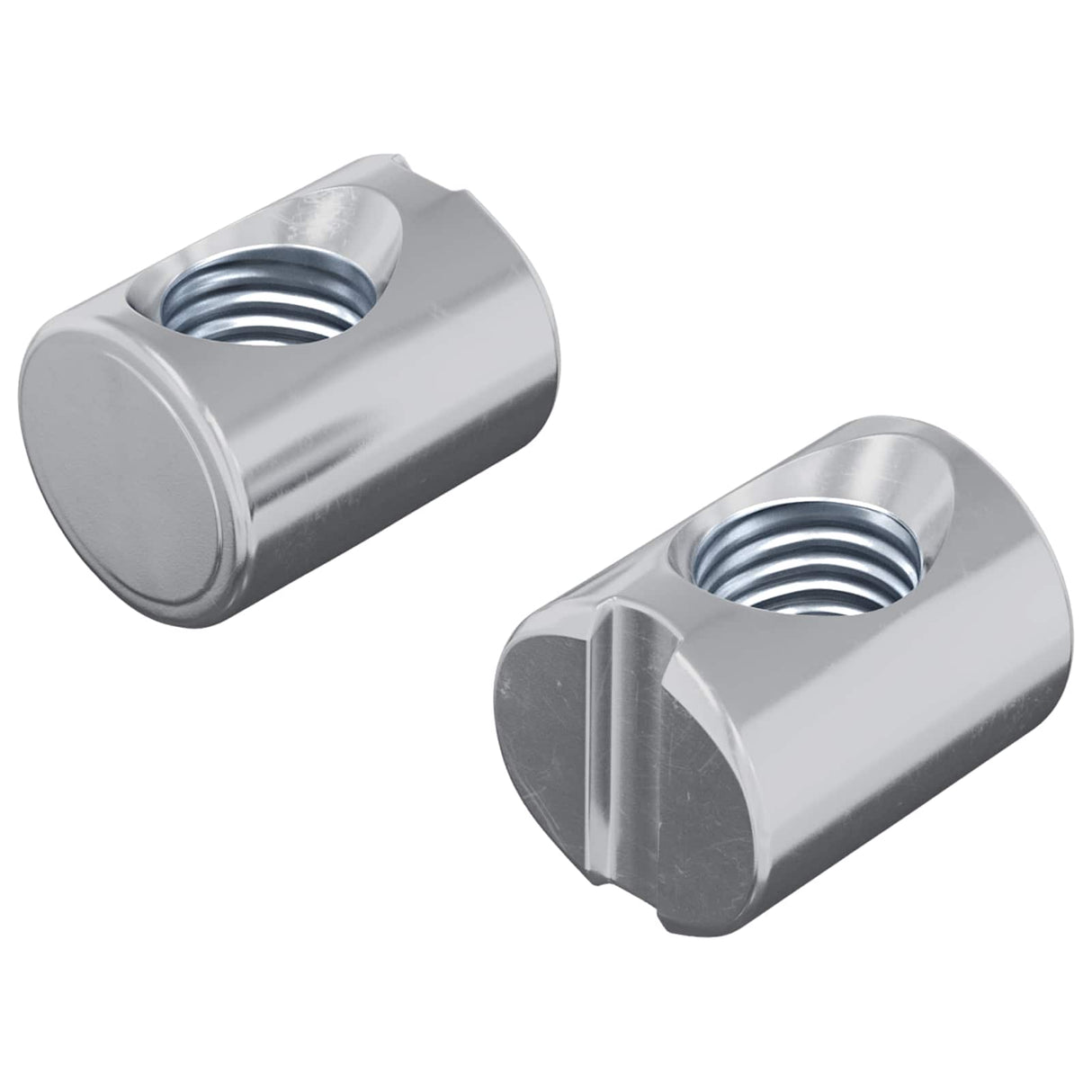 vidaXL Vijzelbouten 2 pcs Zilver M6 x 13 mm Metaal