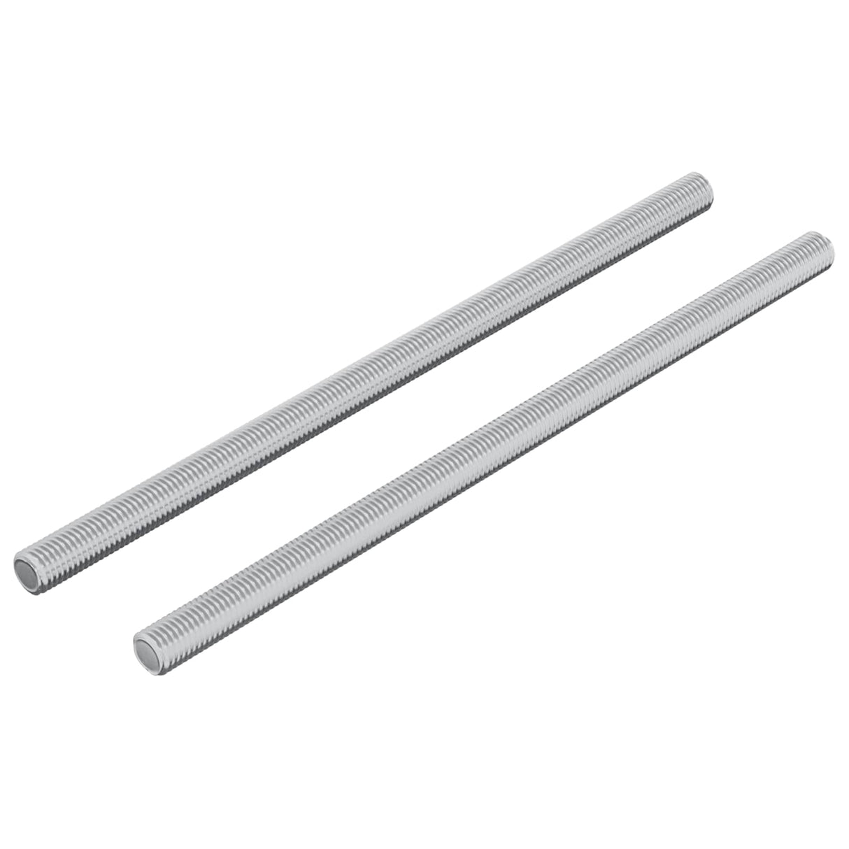 vidaXL Draad Stang 2 pcs Zilver 6 x 120 mm Staal