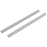 vidaXL Draad Stang 2 pcs Zilver 6 x 120 mm Staal