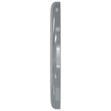 vidaXL Washers 2 pcs Zilver 10 x 10 x 0,8 mm IJzer