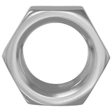vidaXL Hex Moer 2 pcs Zilver M6 Metaal