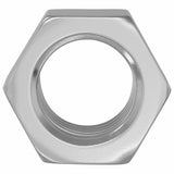 vidaXL Hex Moer 2 pcs Zilver M6 Metaal
