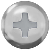 vidaXL Schroef 2 pcs Zilver 9,8 x 35 mm IJzer