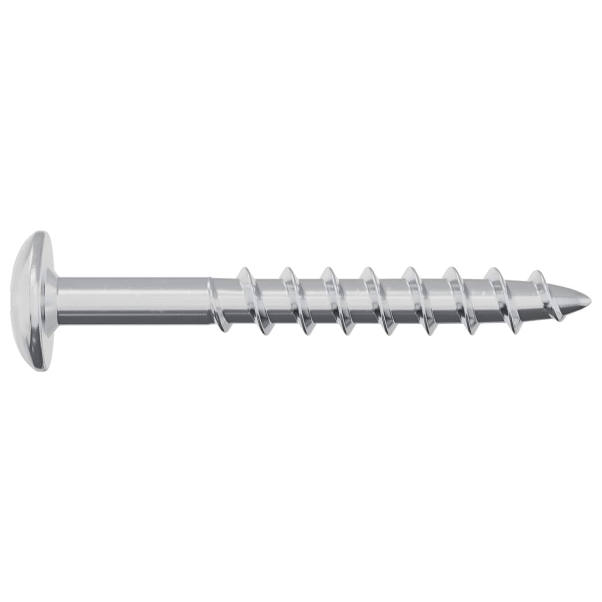 vidaXL Schroef 2 pcs Zilver 9,8 x 35 mm IJzer