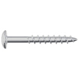 vidaXL Schroef 2 pcs Zilver 9,8 x 35 mm IJzer