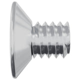 vidaXL Countersunk head screws 2 pcs Silver M4 x 6 mm Steel