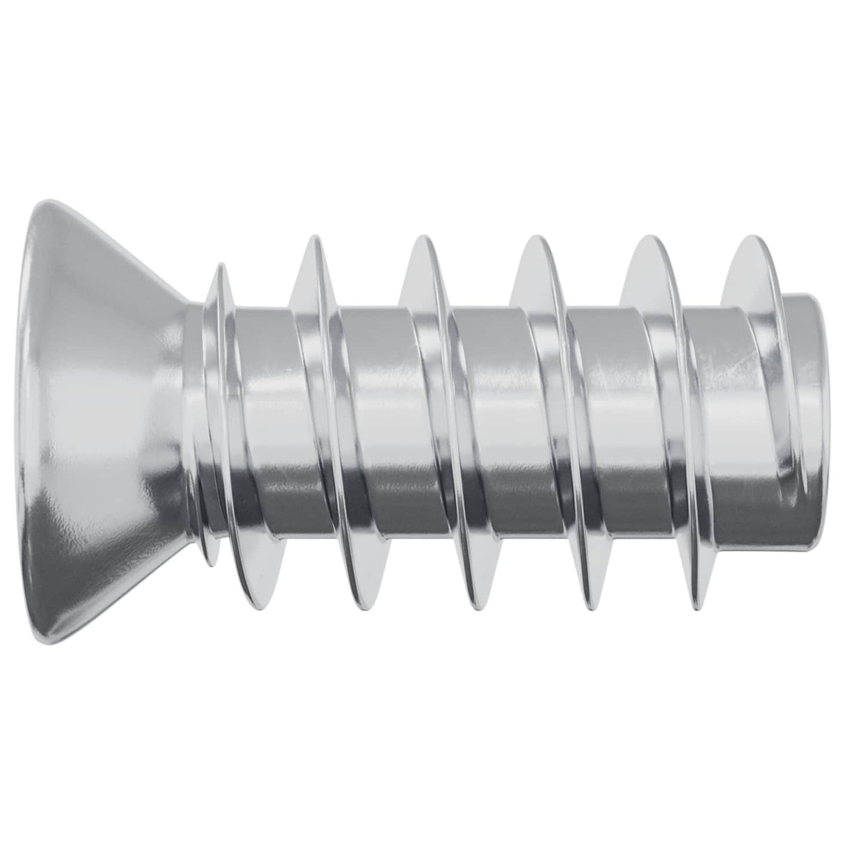 vidaXL Schroef 2 pcs Zilver M6 x 12 mm IJzer