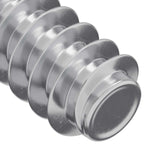 vidaXL Schroef 2 pcs Zilver M6 x 12 mm IJzer