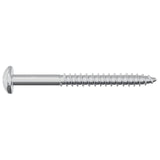 vidaXL Houtschroef 2 pcs Zilver 9,8 x 53 mm Staal