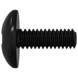 vidaXL Sleeve Schroeven 2 pcs Zwart M4 x 10 mm Staal