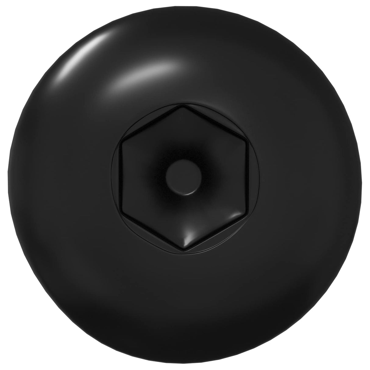 vidaXL Sleeve nuts 2 pcs Black M4 x 14.5 mm Metal